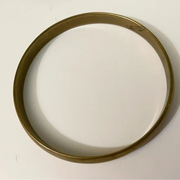 Boho Chic Mixed Metal Bangle Set Stackable Bracelets - Picture 10 of 15